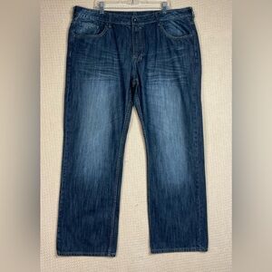 Buffalo David Bitton Jeans Mens Size 42x32 Boot Black